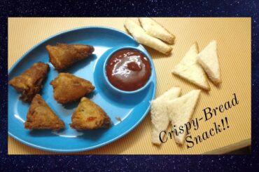 Crispy Bread snack || How to make Bread snacks by simple healthy recipes!!