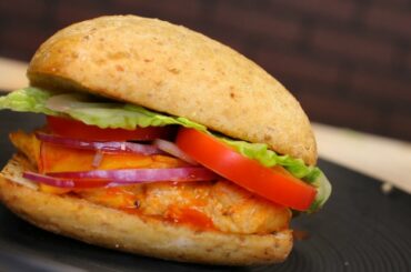 Grilled chicken sandwich - how to make sandwiches - easy recipes - cheap eats dinner recipes - best
