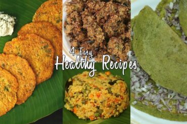 4 Easy Healthy Recipes | Ventuno Home Cooking