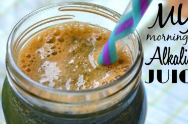 Easy & Healthy Breakfast in LESS than 5 minutes! | My Morning Alkaline Juice