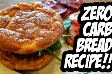 Zero Carb Bread Recipe!! CLOUD BREAD