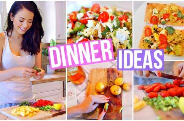 3 EASY & HEALTHY VEGETARIAN DINNER IDEAS!