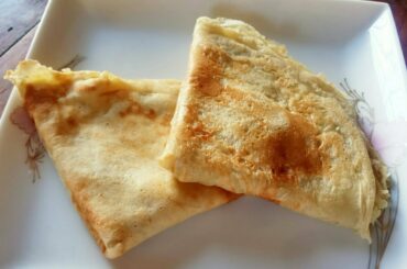 Banana Crepes Recipe || Healthy Breakfast Recipe