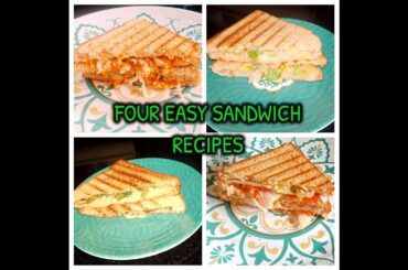 Four Easy Sandwich Recipes for beginners