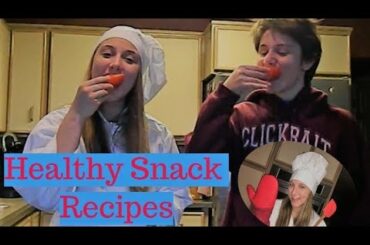 Healthy Snack Recipes || Cooking with Sophie