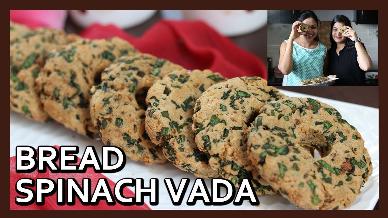 Bread Palak Vada | Quick Evening Snack for Kids | Airfryer Recipe by Healthy Kadai Bread Palak Vada | Quick Evening Snack for Kids | Airfryer Recipe by Healthy Kadai