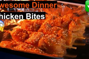 Healthy Dinner Recipes - How to Make Healthy Easy Sesame Chicken Bites
