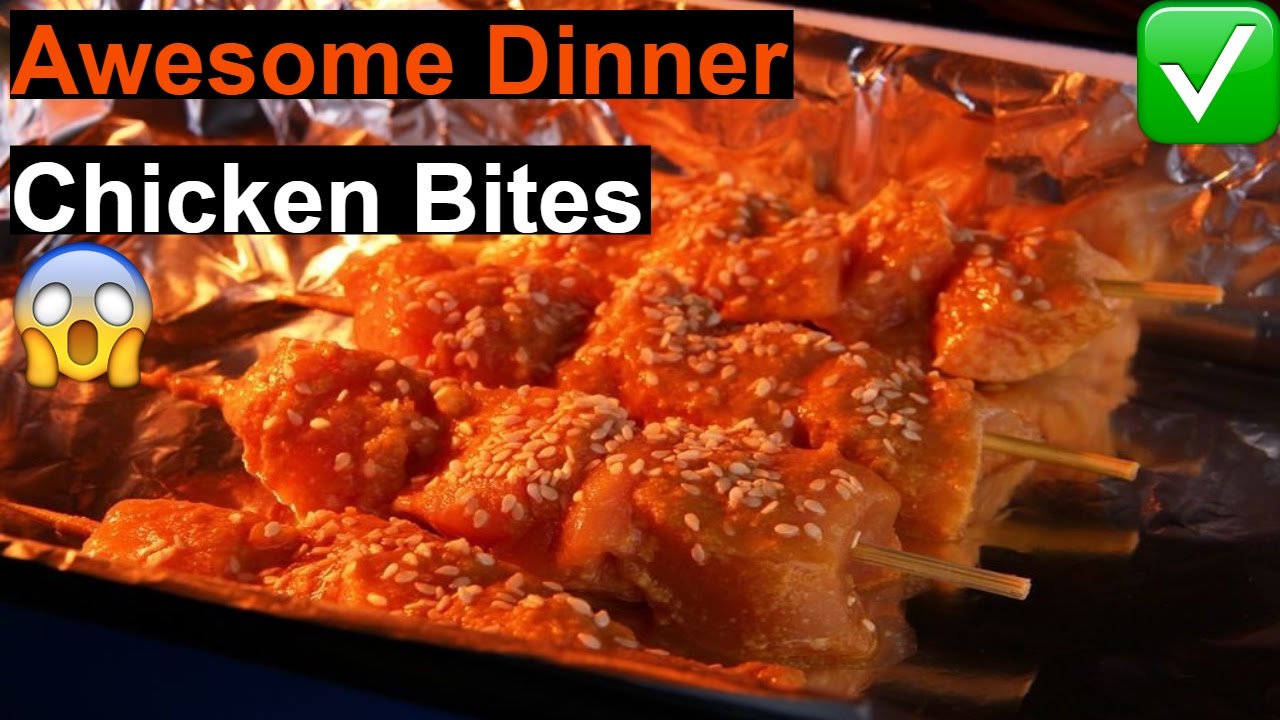 Healthy Dinner Recipes – How to Make Healthy Easy Sesame Chicken Bites Healthy Dinner Recipes - How to Make Healthy Easy Sesame Chicken Bites