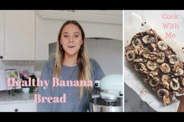 Healthy Banana Bread Recipe // Sophia Stevens