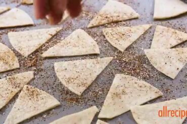 How to Make Baked Tortilla Chips | Healthy Snack Recipes | Allrecipes.com
