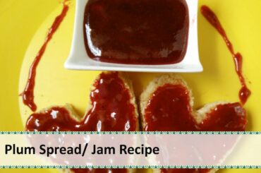 Plum Jam Spread | Healthy plum Jam recipe | Low Calorie Plum Jam by Healthy Kadai