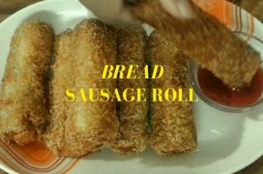 How To Make Easy Sausage Roll Recipe From Bread | Kid's For Healthy Snacks | By Nian's Cooking Diary