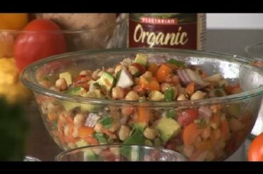 Mexican Chick Pea Salad : Healthy Salads