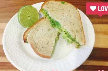 Easy and healthy Avacado Rye bread sandwich | eat healthy | workout recipes