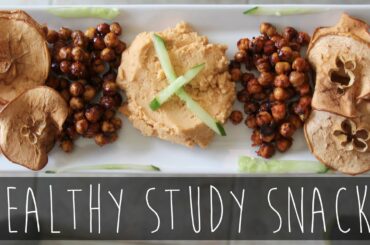 Simple & Healthy Back to School Study Snack Recipes | Eva Chung