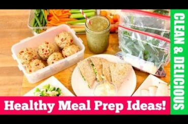 Clean Eating Healthy Meal Prep for The Week