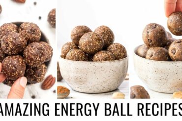 3 *MUST TRY* Energy Ball Recipes | HEALTHY VEGAN SNACKS