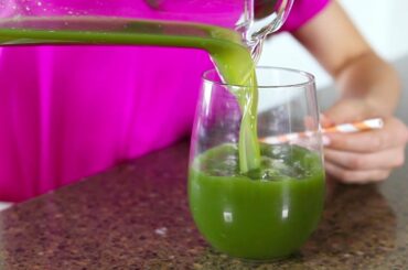 How to Make Green Juice In a Blender | Healthy Recipes