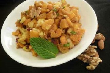 Healthy Sweet Potato Chaat - Indian Salad Recipe