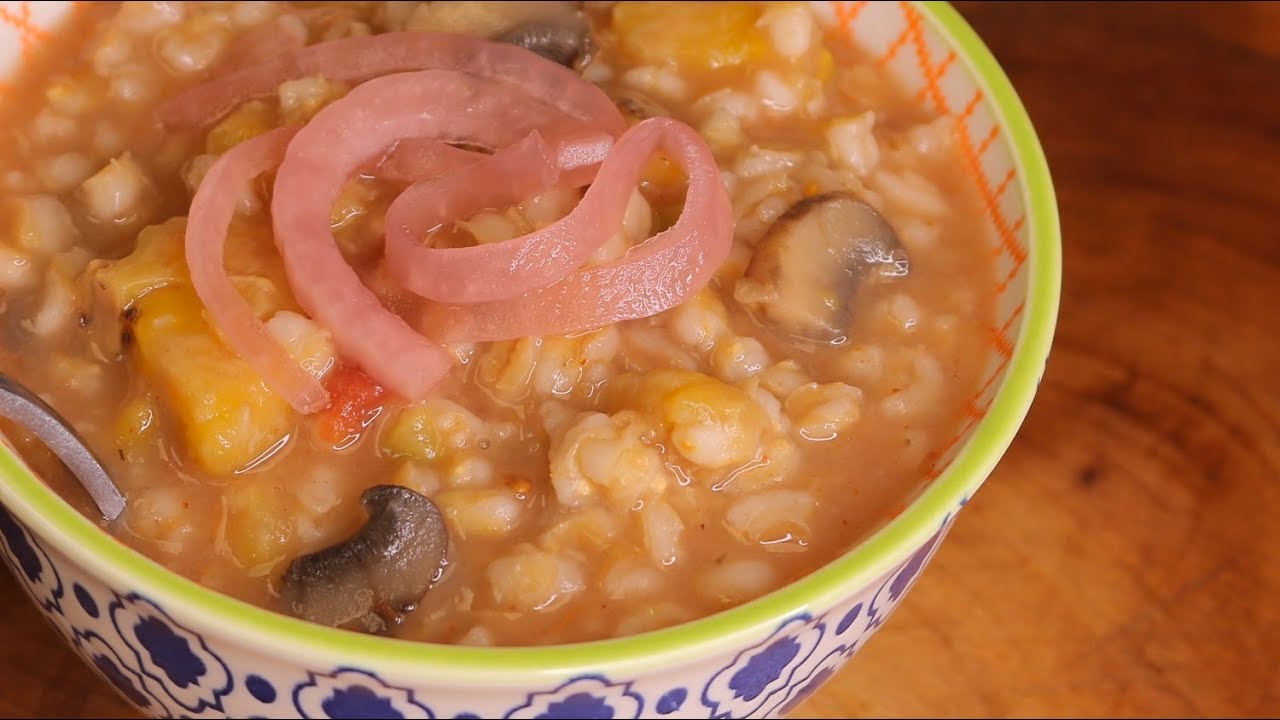 One Pot Vegan Barley Soup – Beginner Recipes – Healthy Recipe Channel One Pot Vegan Barley Soup - Beginner Recipes - Healthy Recipe Channel