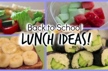Easy & Healthy Lunch Ideas