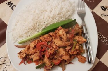 Healthy Chicken Fajita| A healthy Recipe for Diet Meal Plan | Low Calorie Chicken With vegetable