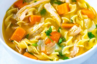 Ultra-Satisfying Homemade Chicken Noodle Soup Recipe