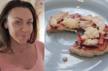 Low Calorie, Easy Pita Bread Pizza - Healthy Recipe #FitFor15