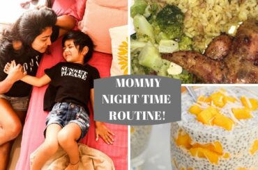 STAY-AT-HOME MOM NIGHT TIME ROUTINE 2019 | India | Healthy Dinner & Dessert recipes