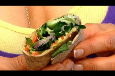 How to Make a Roll-Up Sandwich With Lavash Bread : Healthy Sandwiches & Easy Sides