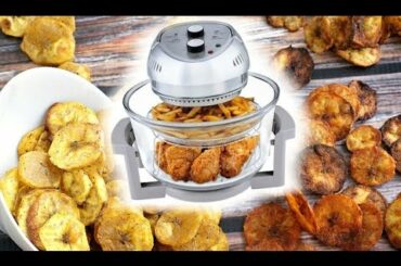 Airfryer Plantain Chips - healthy recipe channel - airfryer recipes - meal ideas - dinner recipes