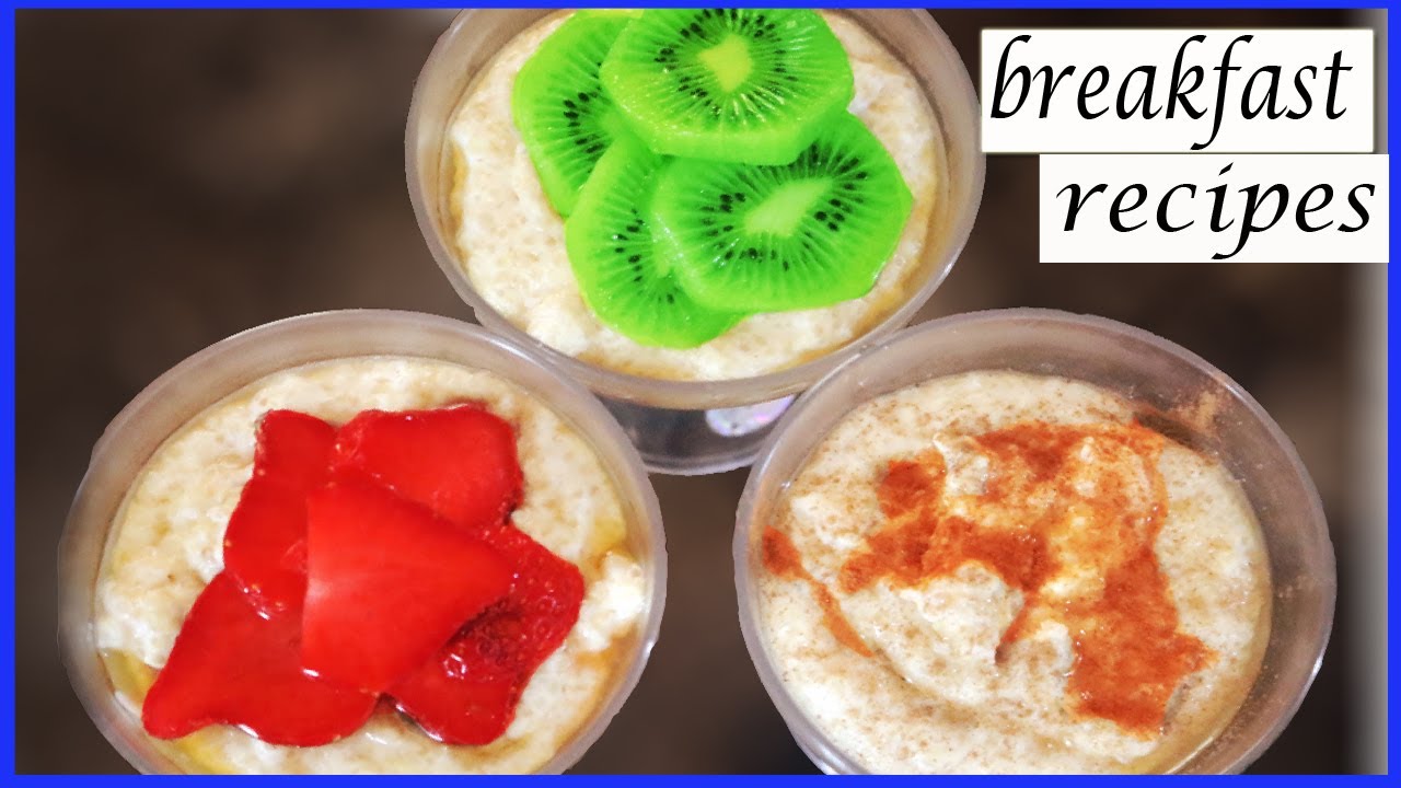 Three healthy breakfast recipes |QUINOA, BANANA BREAD, CARROT MUFFINS| GLUTEN AND SUGAR FREE Three healthy breakfast recipes |QUINOA, BANANA BREAD, CARROT MUFFINS| GLUTEN AND SUGAR FREE