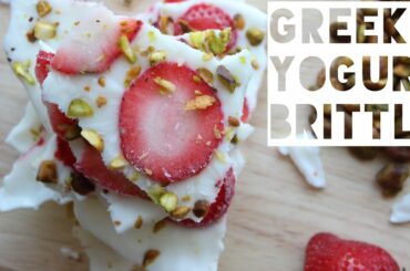 Healthy Frozen Yogurt Brittle Recipe | How To Make Low Calorie & Low Fat Frozen Yogurt Brittle