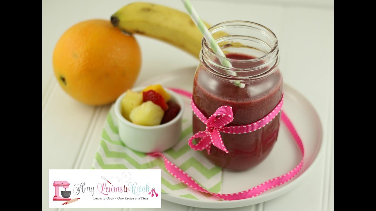 How to Make a Healthy Breakfast Smoothie ~ Vitamix Recipe ~ Amy Learns to Cook How to Make a Healthy Breakfast Smoothie ~ Vitamix Recipe ~ Amy Learns to Cook