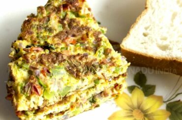 Masala Oats Omelette/ Oats Recipes/ Egg Recipes/ Healthy Recipes