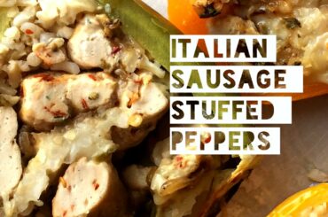 Healthy Stuffed Pepper Recipe | How To Make Low Calorie & Low Carb Stuffed Peppers