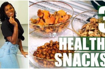 BAKED PLANTAIN CHIPS?? 3 Healthy Snack Recipes