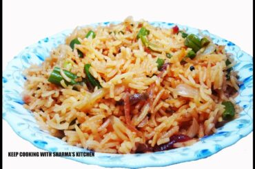 Healthy Beetroot Rice | Vegetable Pulav | Low Calorie Rice | RECIPE #58