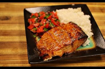 Easy Teriyaki Salmon Recipe - big boss airfryer - healthy salmon recipes - air fryer dinner