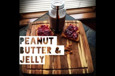 Healthy Peanut Butter And Jelly Sandwich Recipe | How To Make Low Calorie PB&J