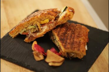 Panini Sandwich | Healthy Recipes with Nutralite Mayo | Sanjeev Kapoor Khazana