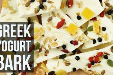 Greek Yogurt Bark | Healthy Granola and Fruit Snack Recipe by Forkly