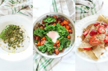 Healthy Breakfast Recipes that taste GOOD | paleo breakfast