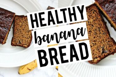 HEALTHY BANANA BREAD | Super Easy & Gluten Free!