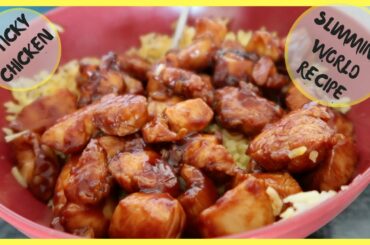 STICKY CHICKEN || COOK WITH ME || SLIMMING WORLD || EASY FAMILY RECIPE