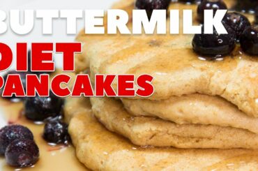Low Calorie Buttermilk Pancakes Recipe - Low Calorie Recipes