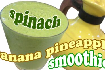 Spinach Smoothie Recipes - Green Smoothie - Breakfast Healthy Smoothies Fruit Vegetable HomeyCircle