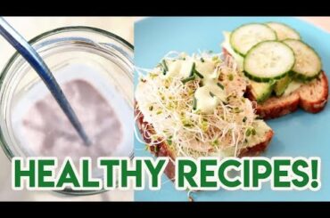 WHAT I EAT IN A DAY 🍓 HEALTHY RECIPES! 🥪 1800 CALORIES PER DAY 🍽 GREEN GODDESS SANDWICH 🌿