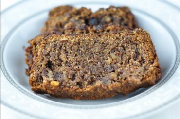 Ragi Banana Bread with Walnuts