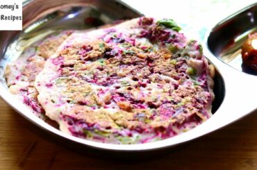 Healthy Uthappam Recipe - Millet Recipes For Weight Loss | Skinny Recipes